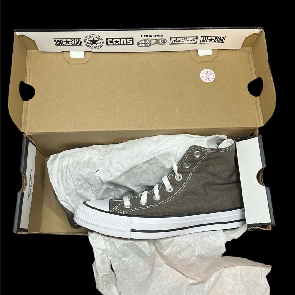 Size 5 - Converse Chuck Taylor All Star High Charcoal‎ - Picture 7 of 7